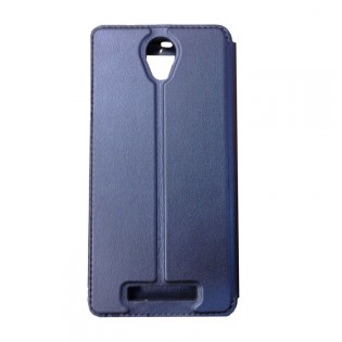Чехол книжка c окошком для смартфонов Redmi Note 2 Dark Blue Лицензия