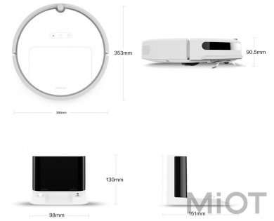 Робот пилосос Xiaowa Robot Vacuum Cleaner White C10