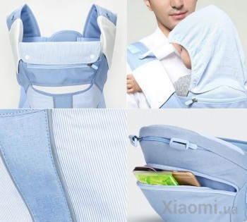 Рюкзак-кенгуру Xiaomi XiaoYang Y0352 60-120 cm Blue