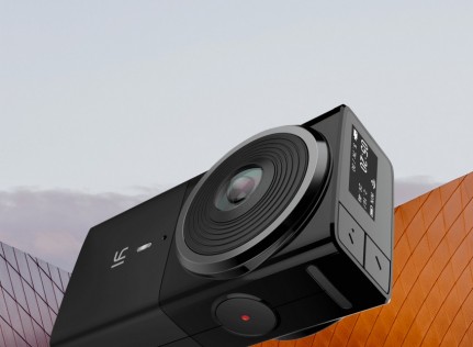 Панорамная камера Xiaomi YI 360 VR Camera International Edition Black