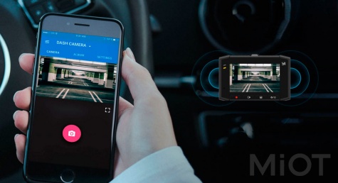 Автомобільний відеореєстратор Xiaomi YI Ultra Dash Camera Black (YI-89112) International Edition