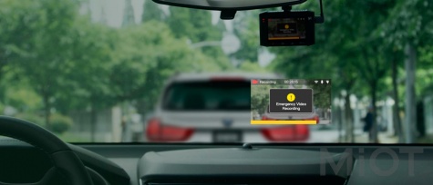 Автомобільний відеореєстратор Xiaomi YI Ultra Dash Camera Black (YI-89112) International Edition