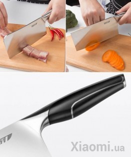 Набор кованых ножей Xiaomi Yi wu yi shi Liren forged slicing and cutting knife 2 pcs LR-159