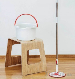 Комплект для уборки Xiaomi Yijie Rotary Mop Set Швабра + Ведро с отжимом YD-02