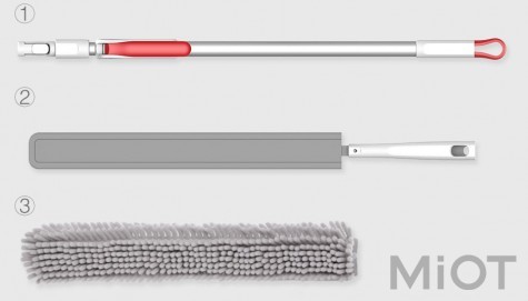 Щітка для прибирання пилу Xiaomi Yijie Сan Bend and Remove Dust Mites YB-01