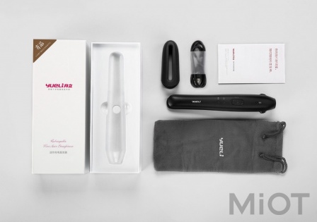 Компактний випрямляч для волосся Xiaomi Yueli HS-523 Black (3001631)