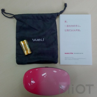 Розчіска Xiaomi Yueli Portable Anion Massage Comb Pink (HIC-206RS)