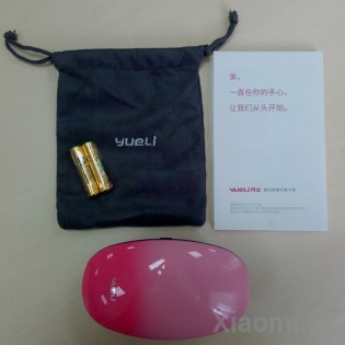 Расческа Xiaomi Yueli Portable Anion Massage Comb Purple (HIC-206PS)
