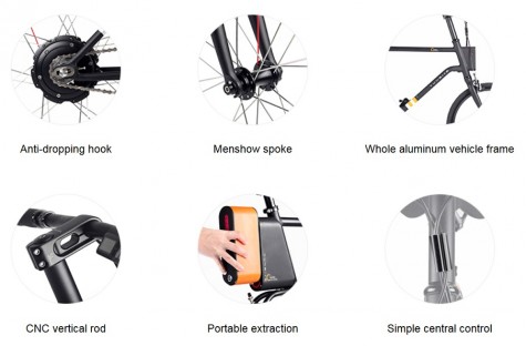 Велосипед Xiaomi UMA YunBike C1 Men’s Benz White
