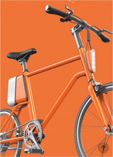 Велосипед Xiaomi UMA YunBike C1 Men's Burning Orange