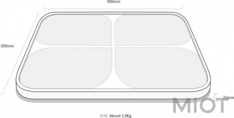 Ваги Xiaomi Yunmai 2 Smart Scale Silver (Y2SSS)