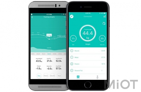 Ваги Xiaomi Yunmai 2 Smart Scale Silver (Y2SSS)