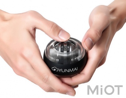 Гіроскопічний еспандер Xiaomi Yunmai Gyroball Black (YMGB-Z701)