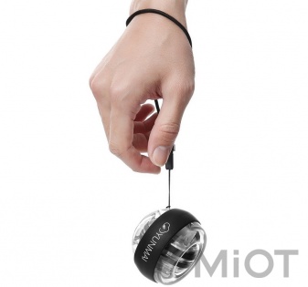 Гіроскопічний еспандер Xiaomi Yunmai Gyroball Black (YMGB-Z701)