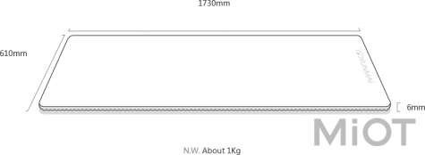 Килимок для йоги Xiaomi Yunmai 2 Yoga Mat Red/Pink (YMYG-T601)