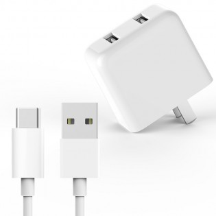 Зарядное устройство Xiaomi ZMi HA622 Dual USB Quick Charger Kit
