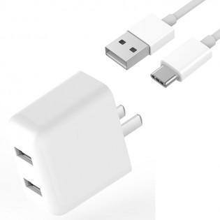 Зарядний пристрій Xiaomi ZMi HA622 Dual USB Quick Charger Kit