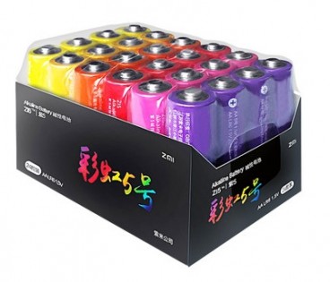 Батарейки Xiaomi ZMI Rainbow AA batteries 24pcs AA524 (3059779)