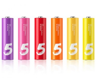 Батарейки Xiaomi ZMI Rainbow AA batteries 24pcs AA524 (3059779)