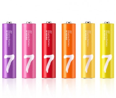 Батарейки Xiaomi ZMi ZI7 Rainbow AAA batteries 6 шт
