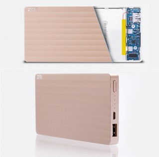 Универсальная батарея Xiaomi ZMi Powerbank 10000mAh Gold
