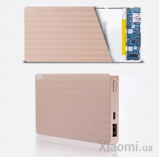 Универсальная батарея Xiaomi ZMi powerbank 10000 mAh Gold