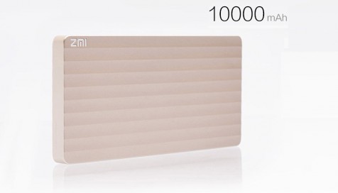 Универсальная батарея Xiaomi ZMi Powerbank 10000mAh Gold