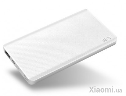 Универсальная батарея Xiaomi ZMi Powerbank 5000mAh White QB805