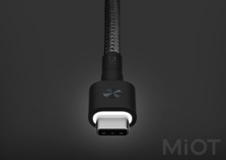Кабель Xiaomi ZMi AL411 USB - Type-C Black (Kevlar) (30 см)