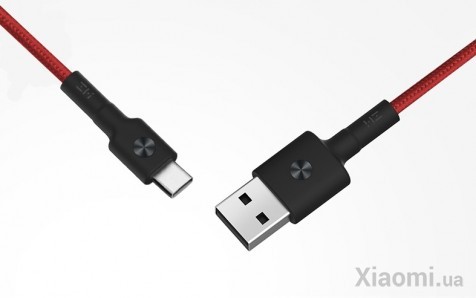 Кабель Xiaomi ZMi AL411 USB - Type-C Red (Kevlar) (30 см)