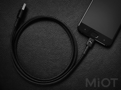 Кабель Xiaomi ZMi AL411 USB - Type-C Black (Kevlar) (30 см)