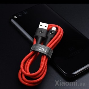 Кабель Xiaomi ZMi AL431 USB - Type-C Red (Kevlar) (200 см)