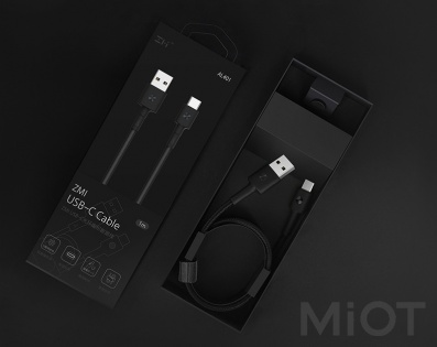 Кабель Xiaomi ZMi AL401 USB - Type-C Black (Kevlar) (100 см)