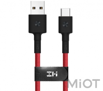 Кабель Xiaomi ZMi AL401 USB - Type-C Red (Kevlar) (100 см)