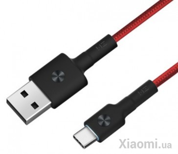 Кабель Xiaomi ZMi AL401 USB - Type-C Red (Kevlar) (100 см)