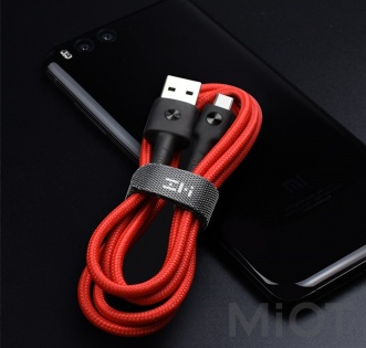 Кабель Xiaomi ZMi AL401 USB - Type-C Red (Kevlar) (100 см)