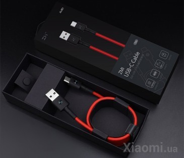 Кабель Xiaomi ZMi AL401 USB - Type-C Red (Kevlar) (100 см)