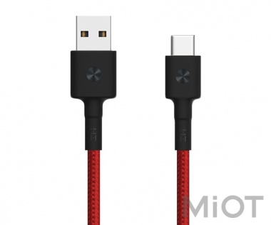 Кабель Xiaomi ZMi AL411 USB - Type-C Red (Kevlar) (30 см)