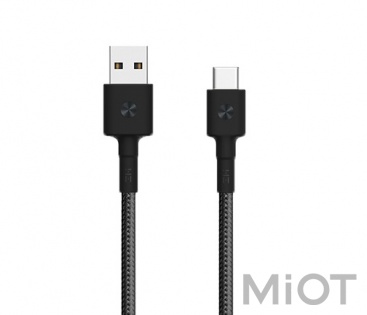 Кабель Xiaomi ZMi AL411 USB - Type-C Black (Kevlar) (30 см)