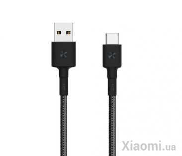 Кабель Xiaomi ZMi AL411 USB - Type-C Black (Kevlar) (30 см)