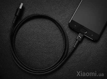 Кабель Xiaomi ZMi AL411 USB - Type-C Black (Kevlar) (30 см)