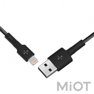 Кабель Xiaomi ZMi AL803 USB - Lighting Kevlar Black 1 м