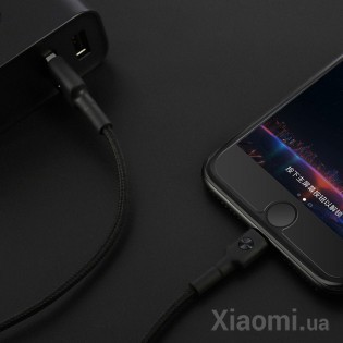 Кабель Xiaomi ZMi AL803 USB - Lighting Kevlar Black 1 м