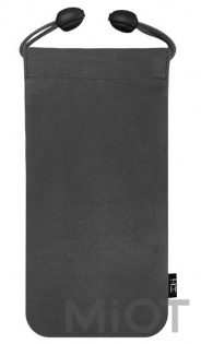Чохол сумка до Xiaomi ZMi Powerbank (QB 820) 20 000 Universal Flannel Bag Gray
