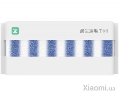 Полотенце Xiaomi ZSH Life towel sports blue stripes 30х110 см