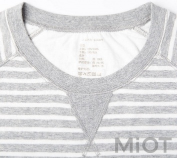 Піжама чоловіча Xiaomi ZaxArt Knitted Striped Grey size L