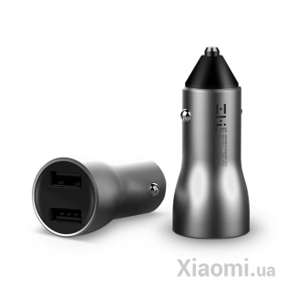 Автомобильное зарядное устройство Xiaomi ZMi Car Charger with Display Silver AP621