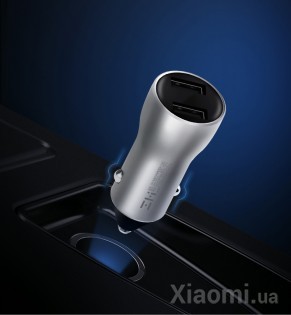Автомобильное зарядное устройство Xiaomi ZMi Car Charger with Display Silver AP621