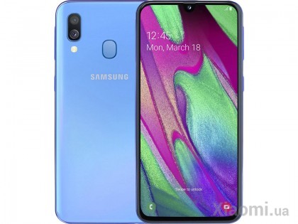 Смартфон Samsung Galaxy A40 2019 SM-A405F 4/64GB Blue (SM-A405FZBD)