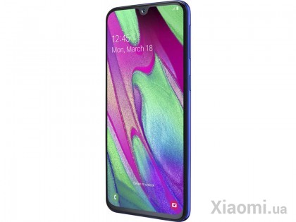 Смартфон Samsung Galaxy A40 2019 SM-A405F 4/64GB Blue (SM-A405FZBD)